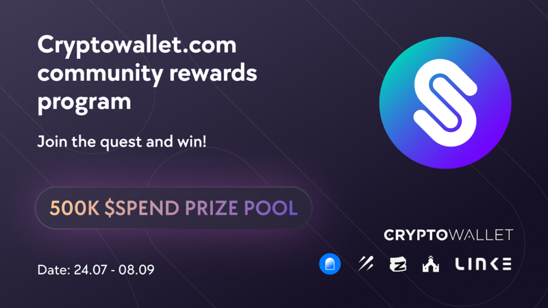 CryptoWallet.com Community Rewards Quest
